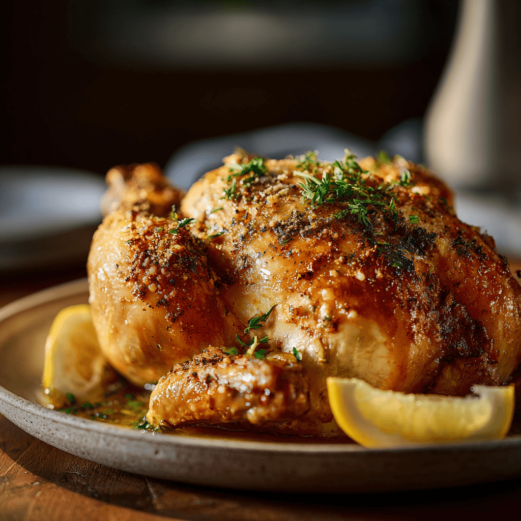 40 Cloves Roast Chicken