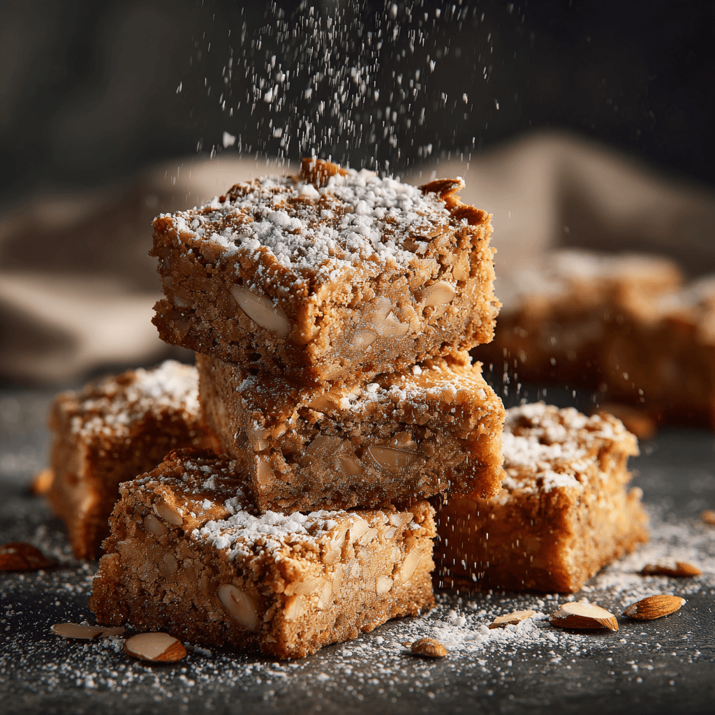 Almond Toffee Blondies